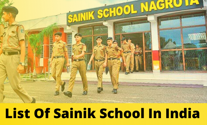 Sainik School In India