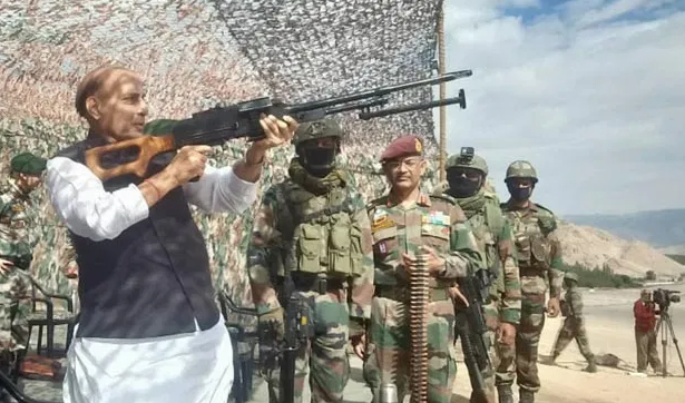 Defense Minister Rajnath Singh