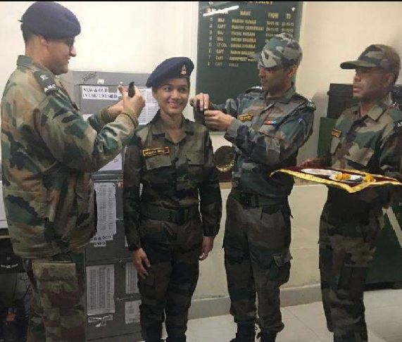 Akshita Negi Indian Army