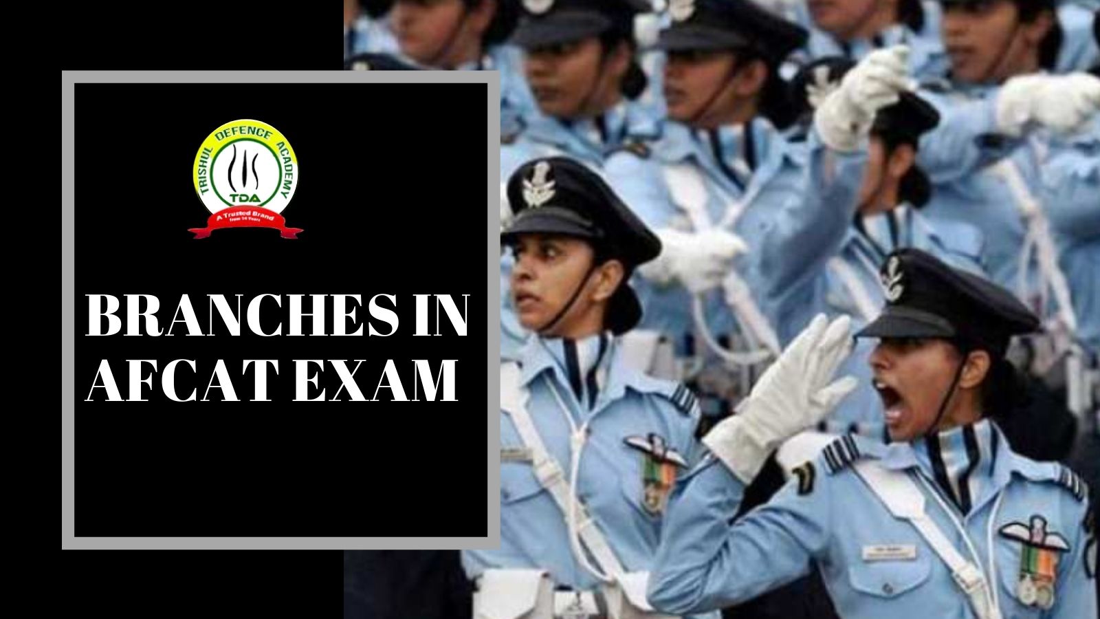 Branches In AFCAT Exam