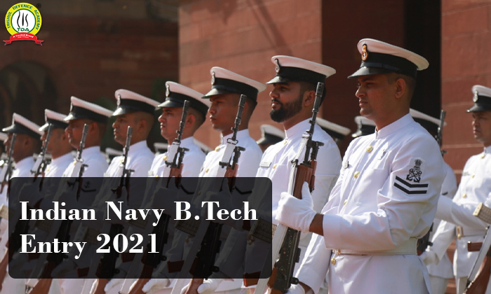 Indian Navy B.Tech Entry 2021