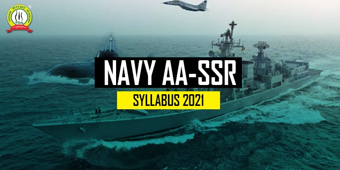 Indian Navy AA SSR 2021 Syllabus