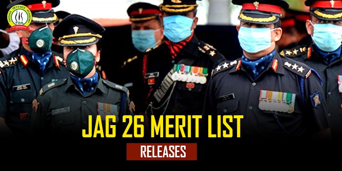 JAG 26 Merit List