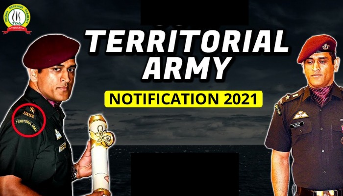 Territorial Army Notification 2021