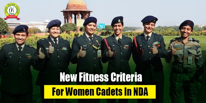New Fitness Criteria For Women Cadets NDA