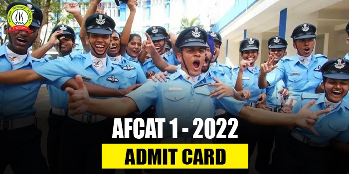 AFCAT 1 2022 Admit Card