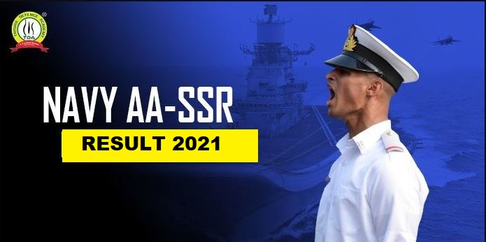 Indian Navy AA/SSR 2021 Result