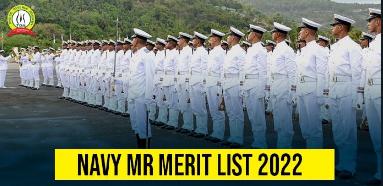 Navy MR Merit List 2022