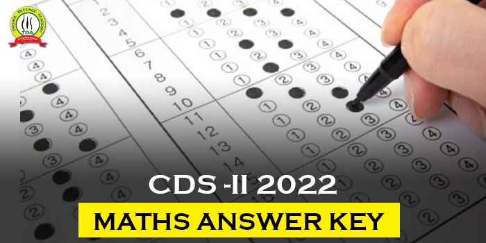 CDA 2 2022 MATHS ANSWER KEY