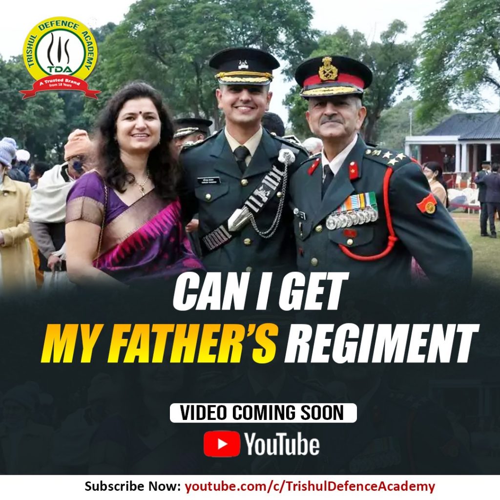 Can Cadet Choose Regiment In Indian Army