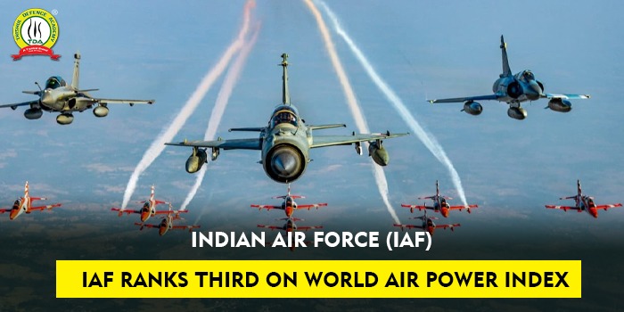 IAF ranks third on World Air Power Index