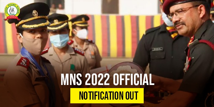 MNS 2022 official notification for application form