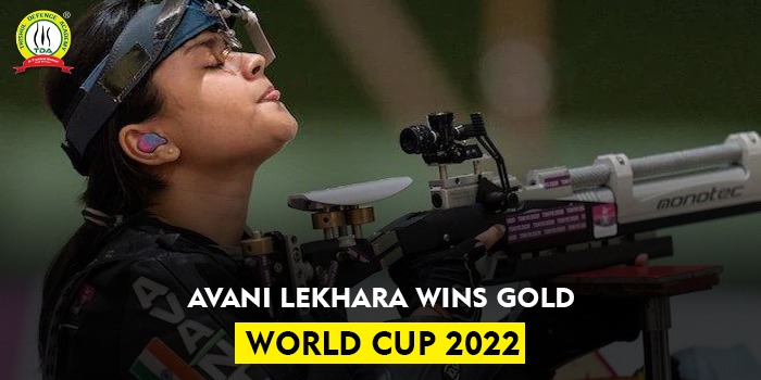 Avani Lekhara wins gold in Para Shooting World Cup 2022