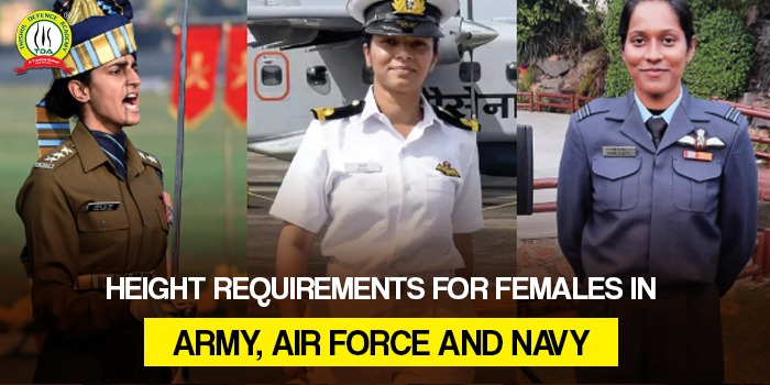Height Requirements For Females in Army, Air Force and Navy