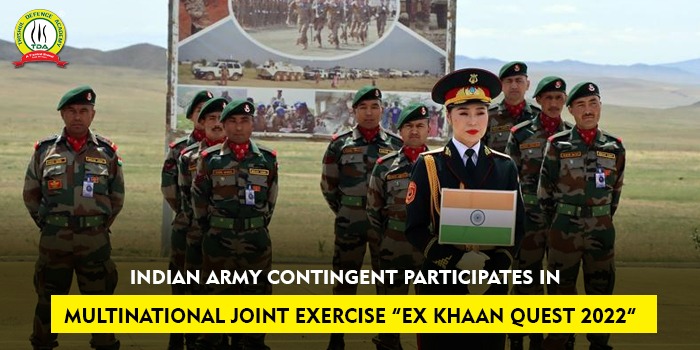 INDIAN ARMY CONTINGENT PARTICIPATES IN MJE