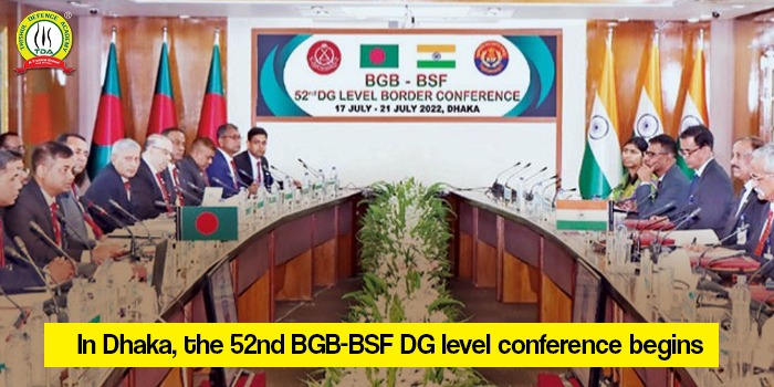 In Dhaka, the 52nd BGB-BSF DG level conference begins