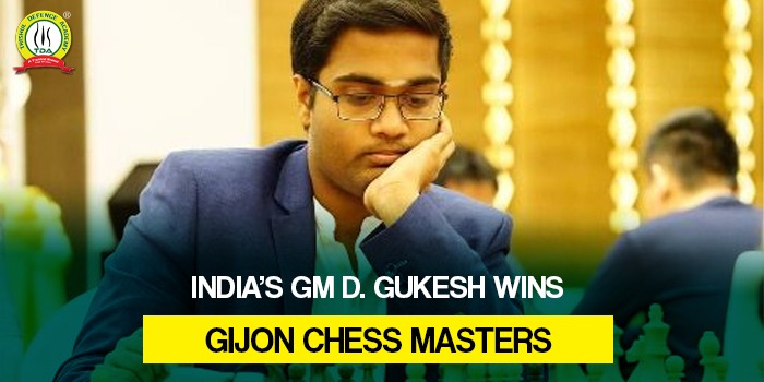 India’s GM D. Gukesh wins Gijon Chess Masters