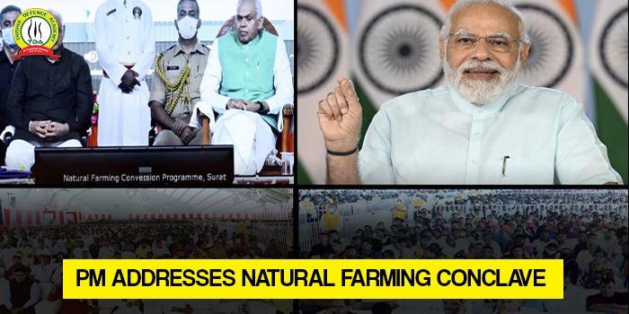 Shri Narendra Modi addressed a Natural Farming Conclave