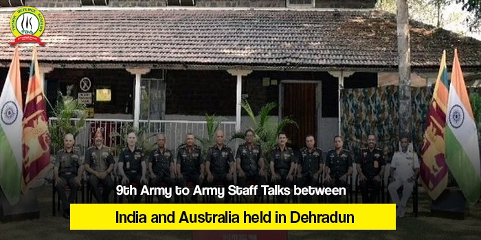 The ninth Army to Army Staff Talks
