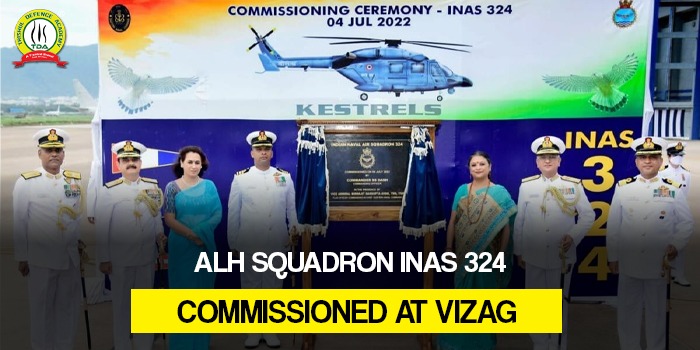 ALH Squadron INAS 324 commissioned at Vizag