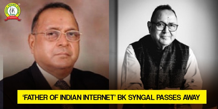 ‘Father of Indian Internet’ BK Syngal passes away