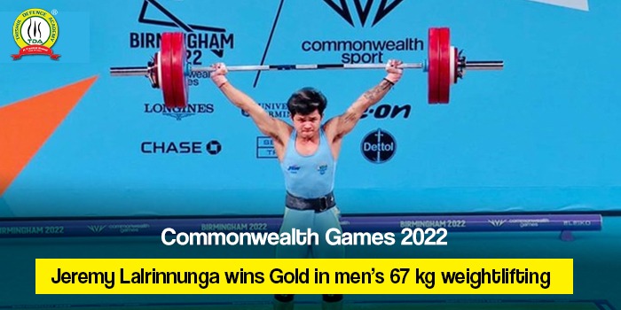 Jeremy Lalrinnunga wins Gold
