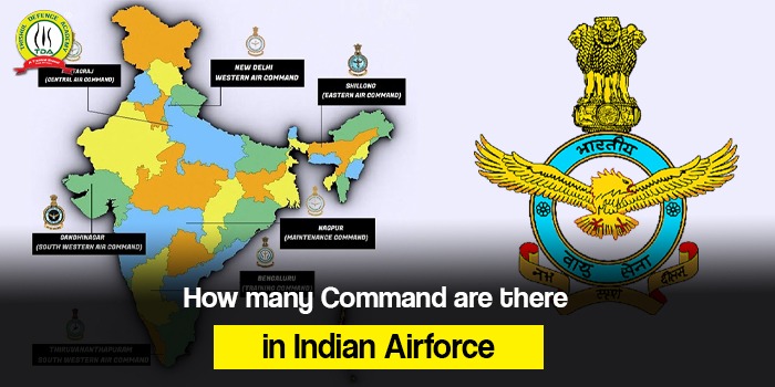 How Many Commands are there in Indian Air Force