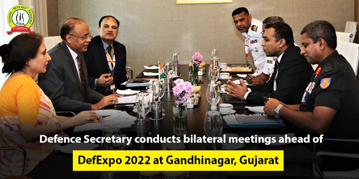 Defence Secretary conducts bilateral meetings