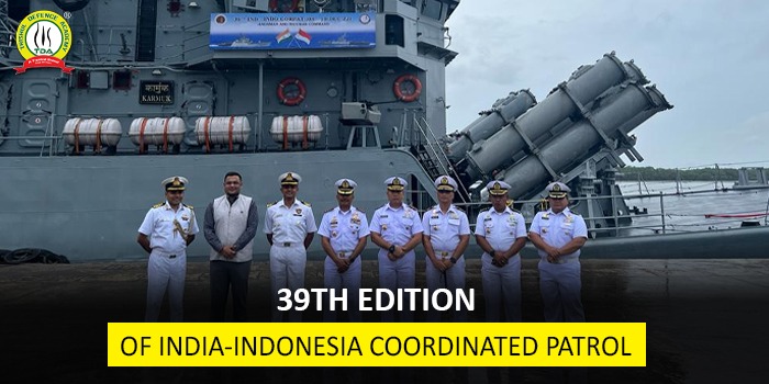 39th edition of India-Indonesia Coordinated Patrol underway