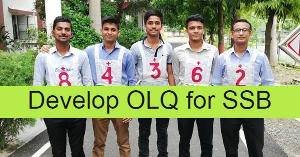 devlop olq for ssb