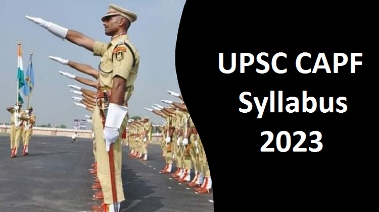 upsc-capf-syllabus