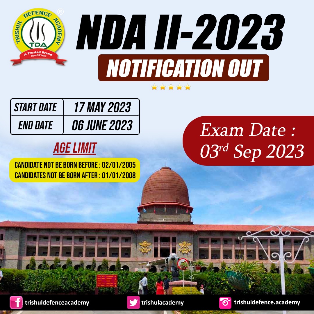 nda 2 2023 notification