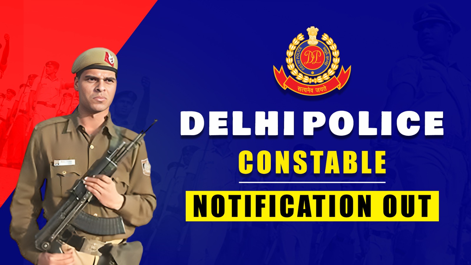 Delhi Police Constable 2023 Notification