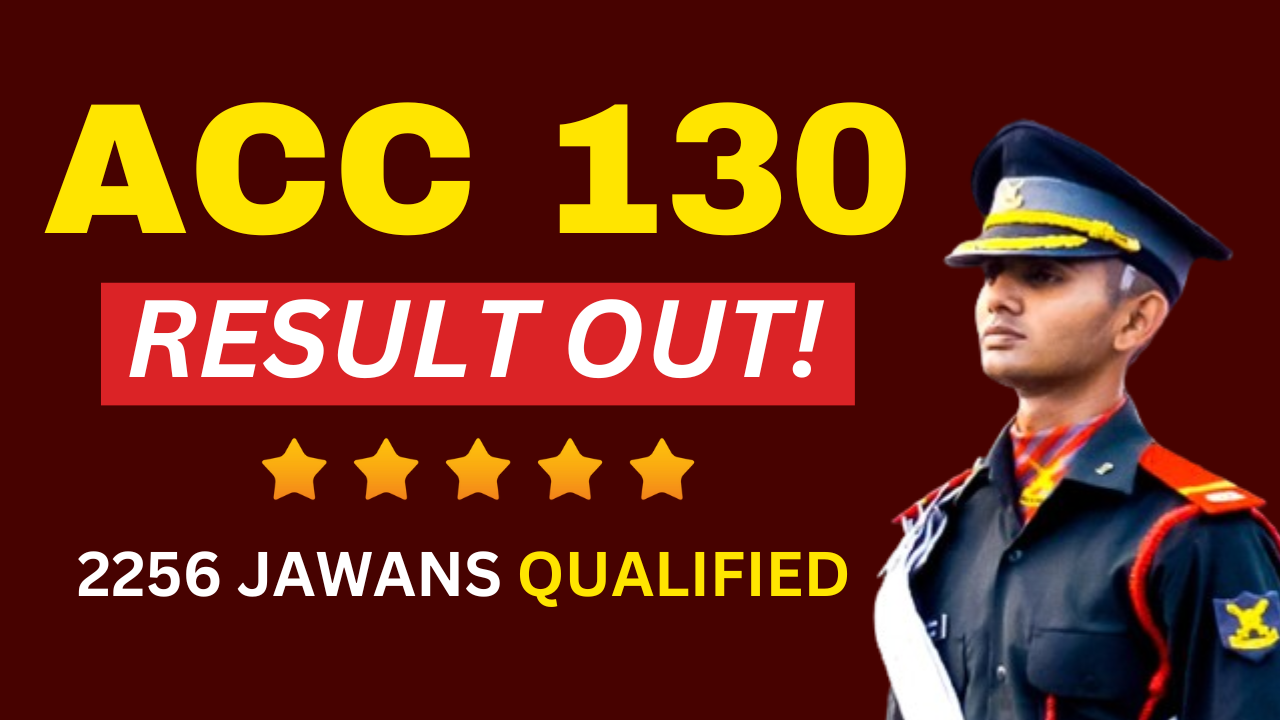 acc 130 result out