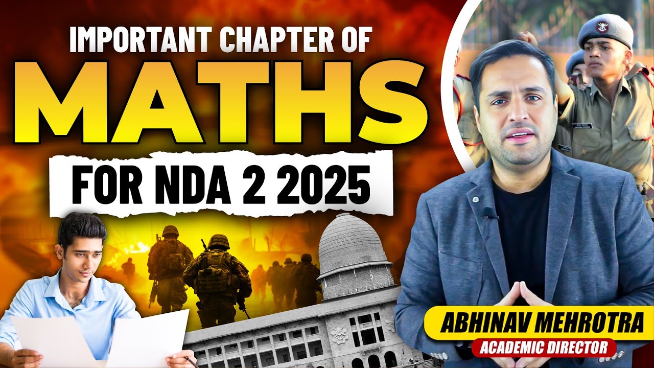 maths chapter for nda