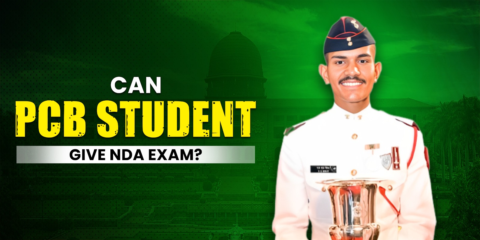 Can PCB Student Give NDA Exam
