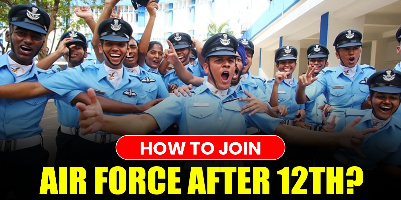 join airforce after 12th