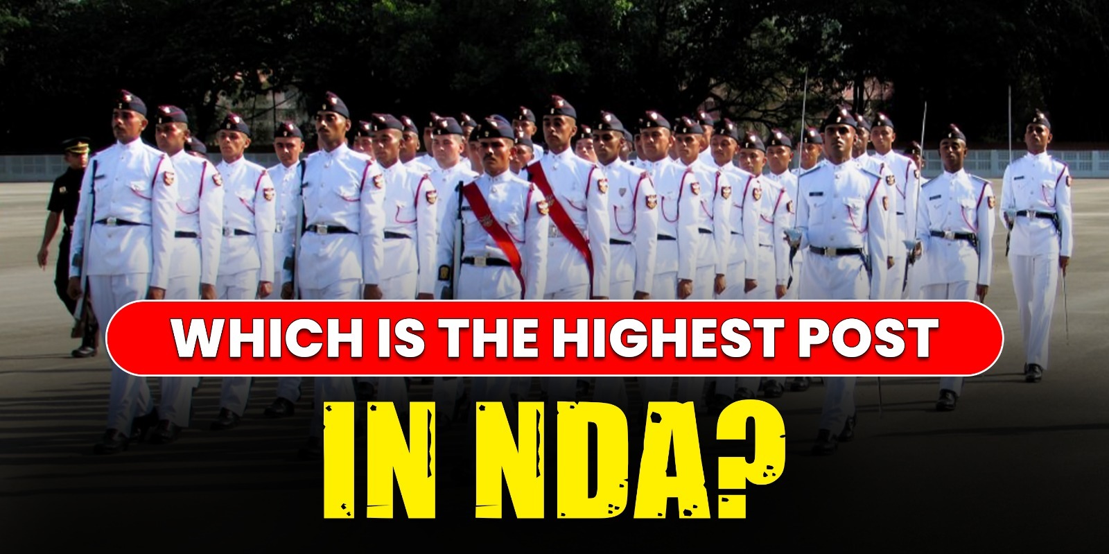 Which is the Highest Post in NDA