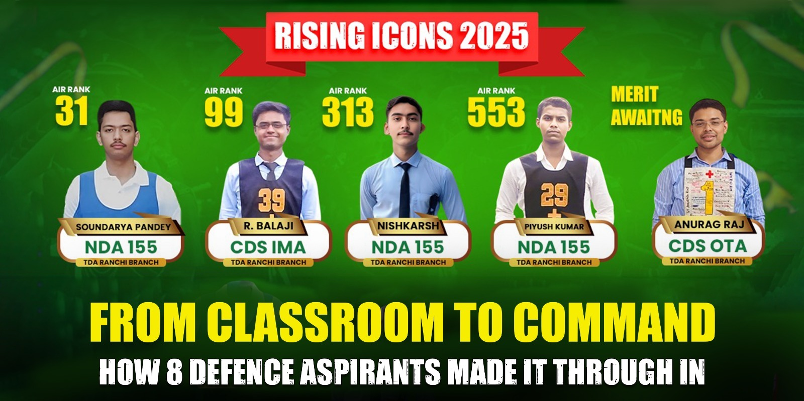 From Classroom to Command