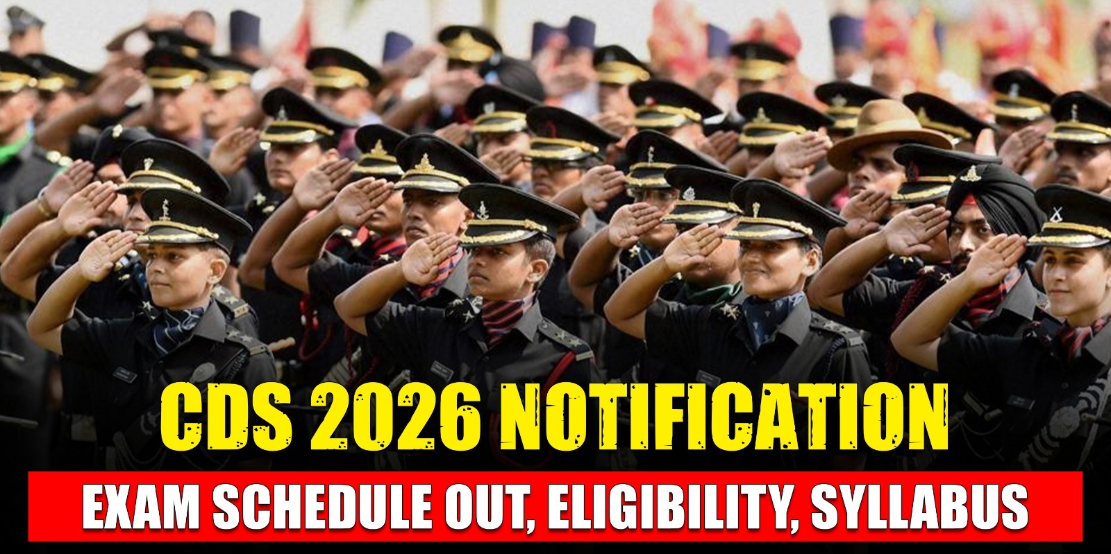 CDS 2026 Notification