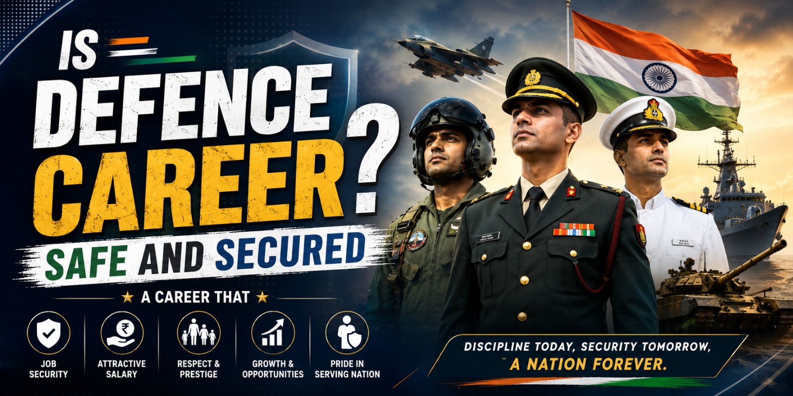 Is Defence Career Safe and Secured