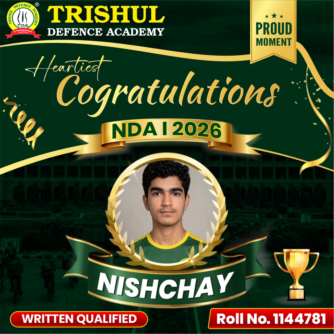 nda 1 2026 selections from trishul defence academy