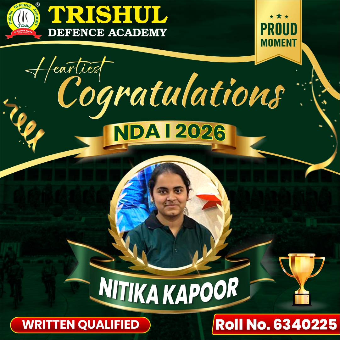 nda 1 2026 selections from trishul defence academy