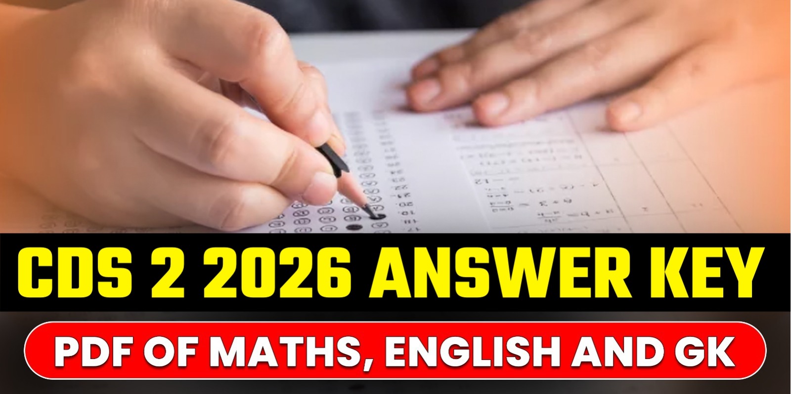 CDS 2 2026 Answer Key
