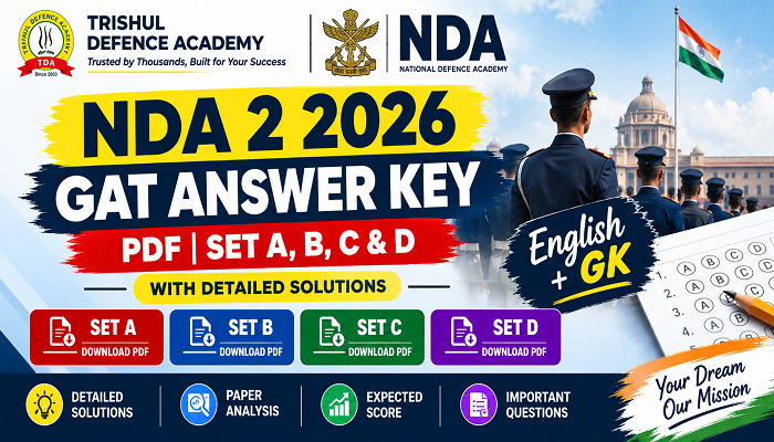 NDA 2 2026 GAT Answer Key