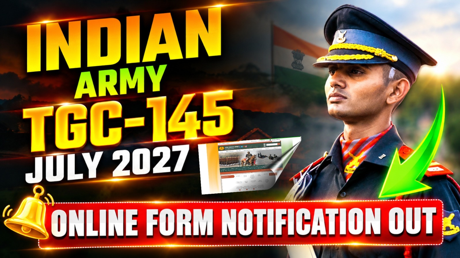 tgc 145 form notification